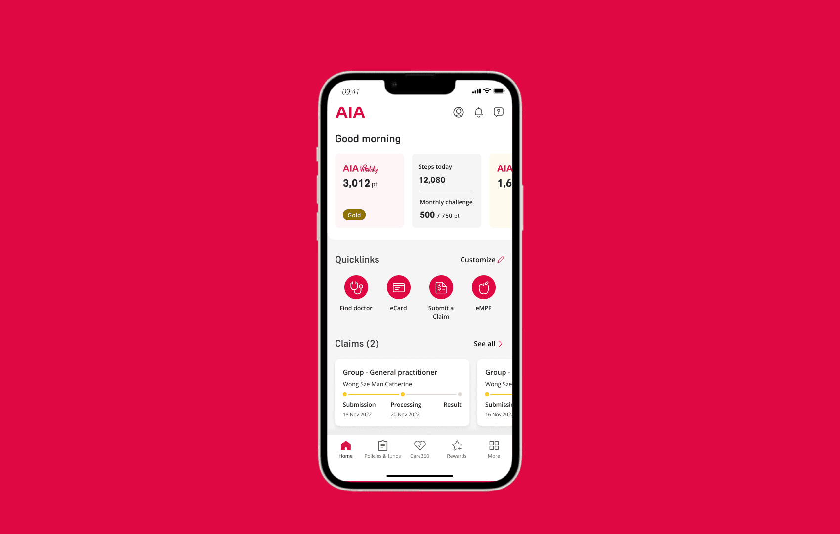 AIA+ Web and App