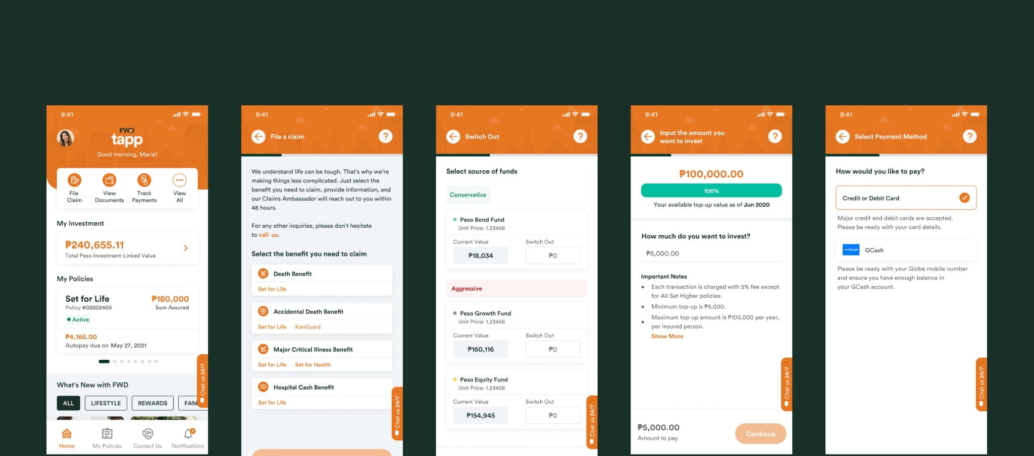 FWD Tapp: Making Insurance Effortless - Approach